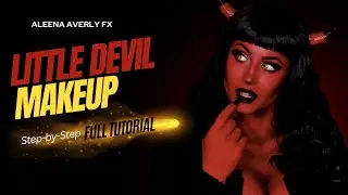 SUPER EASY Little Devil Halloween Makeup Tutorial!