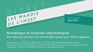 [Mardis de l'IH2EF] : Numérique et sciences informatiques
