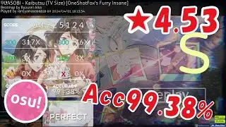 [Osu!] BEASTARS - YOASOBI - 怪物 (TV Size) [OneShotFox's Furry Insane]