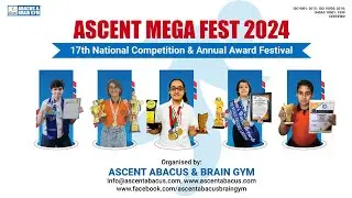 ASCENT MEGA FEST 2024 Online Exam | 17th National Competition & Annual Award Festival #ascentabacus
