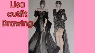 Lisa outfit drawing #outfit #lisa #kpop