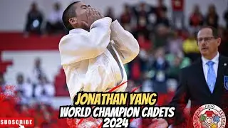 Jonathan Yang (USA) is the hero! 🇺🇸🥇 USA’s first ever Cadet World Champion!