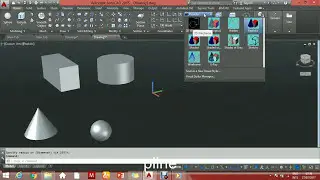 How to draw in Autocad 3d tutorials (Basic Introduction)
