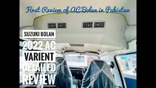 Suzuki Bolan 2022 AC VARIENT Detailed Review | In-Depth Review of 2022 Ac Bolan |Wheels of Mianwali|