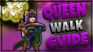 Best Queen Walk Guide for TH12 TH11 TH10 TH9 | Clash of Clans Beginners AQ Walk Tutorial | Strategy