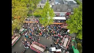 Koningsdag optocht in Hierden 2024