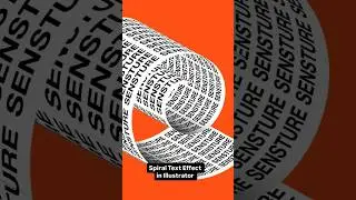 Spiral Text Effect In Illustrator 