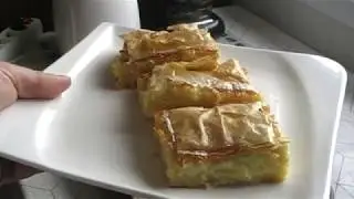 ПИРОГ С СЫРОМ ИЗ ГОТОВОГО ТЕСТА 