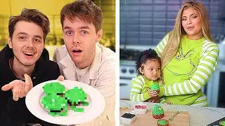 We tried Kylie Jenner & Stormi’s Grinch Cupcakes Recipe