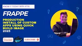 Frappe Docker Custom Apps Installation using Quick Build Image | 2025