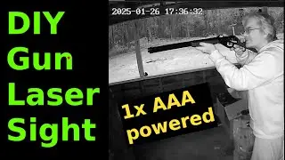 Solar Garden Light becomes Laser Gun Sight! (DIY)