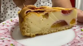 🍑🍑🍑ЗАМЕЧАТЕЛЬНЫЙ ПИРОГ С НЕКТАРИНАМИ👩‍🍳 МАМА ЛЕНА ГОТОВИТ