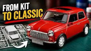 🚗🖌️ Rover Mini Mayfair 1.3i by Fujimi | Model kit Step by Step