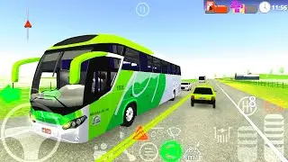 Luxury Bus Fast Driving Simulator Gameplay 2022 | The Road Driver #12 - iOS Game
