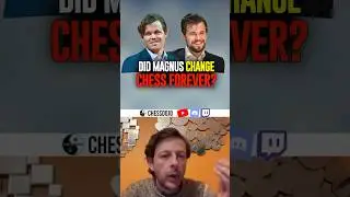 Did Magnus Carlsen Change Chess Forever? #chess