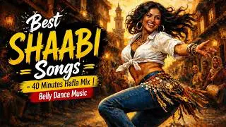 Best SHAABI Songs - 40 Minutes Hafla Mix | Belly Dance Music