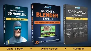 Learn Animation Online, Become a Blender 3d Artist, Best 3D Animation Course in Hindi