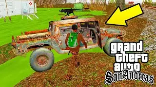 STALKER AREA IN GTA SAN ANDREAS, RIDING HUMMER FROM THE LAST OF US