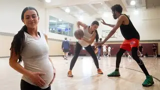 Playing Basketball While 6 Months Pregnant!