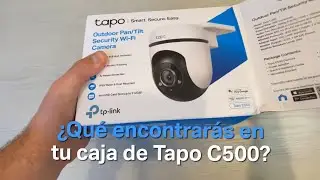 Te presentamos la Cámara de Exteriores con rotaciÓn 360° Tapo C500.