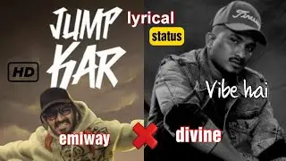 Emiway × Divine new song status || 30 seconds lyrical status || @emiway @divine #trending