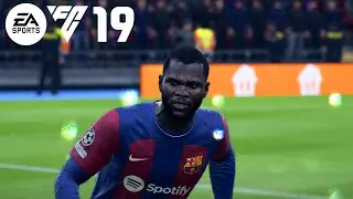 FIFA 19 - Inter Milan vs FC Barcelona | UCL Group Stage | Patch 23