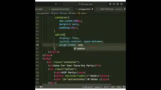 Make a Voting Application Using Html & Css & Javascript
