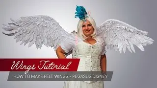 Wings Tutorial - How to make Felt Wings (Part1) [ENG/GER]