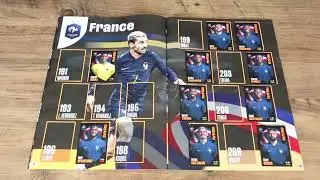 Наклейки Panini world Class 2024 от первого лица