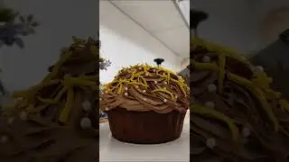 "Гигантский Капкейк с Манго"для сына 🥰, обожателя кексиков😁😀🤪🤩 #едасовкусом #cake #вау #beautiful