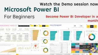 Power BI Tutorial for Beginners | Microsoft Power BI Training