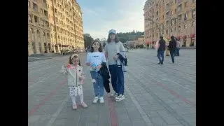💚Сумгаит//Выходные с детьми//Айсу,Бану,Айла💛