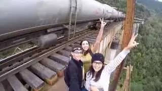 Diversão na Ferrovia do Trigo/RS - TrekkingRS