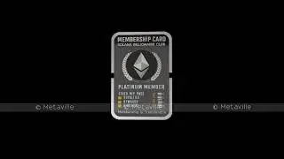 3D NFT ANIMATION #14: NFT Trading Card|3D NFT Membership Card | 3D NFT Access Pass