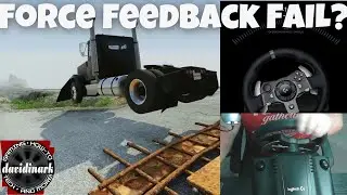 BeamNG Drive - Force Feedback FAIL?? Weird WHEEL Issues