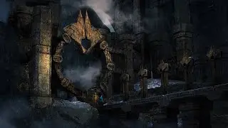 Creating a cinematic fantasy scene - The Gate: Fantasy illustration Timelapse