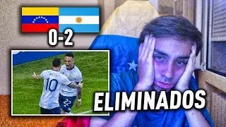 VENEZOLANO REACCIONA AL VENEZUELA 0- 2 ARGENTINA  COPA AMÉRICA 2019
