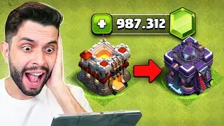 GEMEI TUDO!? VOLTEI INSANO PRO CLASH OF CLANS!!