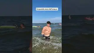Come esco dall’acqua😂