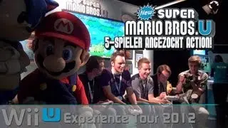 New Super Mario Bros. U Multiplayer - Wii U Experience Tour