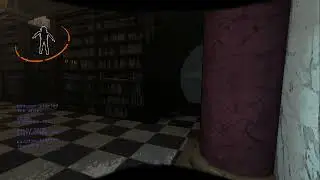 Goes inside, asks hello, hears gunshot, and immediately leaves.