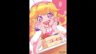 Peach Showtime! SPEEDPAINT