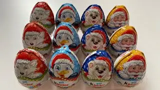 Распаковка Kinder Surprise! 2021 Новогодняя коллекция