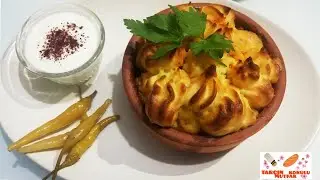 Patates Mantısı📌tarif defterinizde olması gereken en leziz yemeklerden✔️