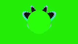 Audio Spectrum Visualizer Green Screen