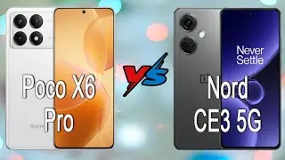 Xiaomi Poco X6 Pro VS OnePlus Nord CE3 5G | AnTuTu, Geekbench,...