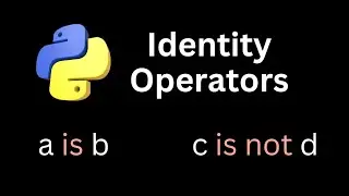 Understand Identity Operators in Python 