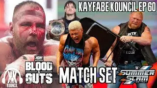 Chaos In AEW Blood & Guts | Brock Lesnar Answers Cody Rhodes Dom Wins Title? | Kayfabe Kouncil Ep 60