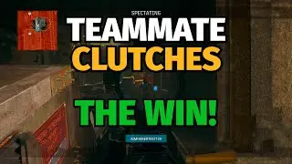 Teammate clutches the win!