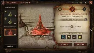 Tower Battle - ACE vs. Devil's Bane - Arreat Summit EU [Diablo Immortal]